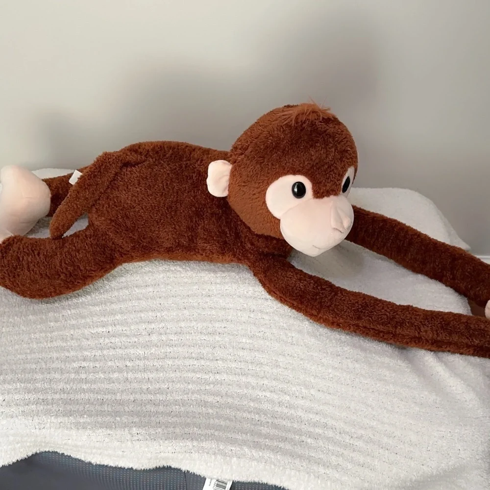 Brown Stuffed Monkey Plush Toy